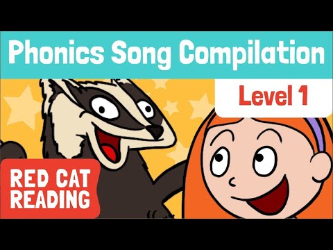 Phonics Songs | Compilation | Level 1 | How to Read | Made by Red Cat Reading