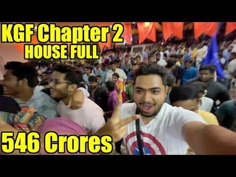 KGF CHAPTER 2 | 2nd TIME MOVIE THEATRE HOUSEFULL in HUBLI KARNATAKA | Kannada Vlog | TheGeekIndia