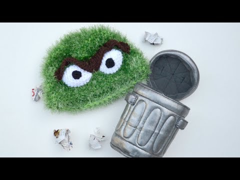 Crochet Oscar the Grouch Hat Tutorial