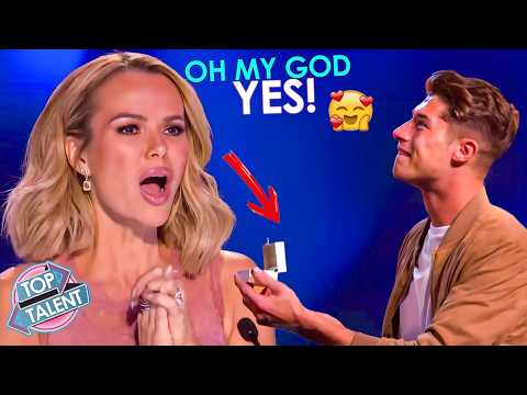 When Auditions TURN Into Marriage Proposals! 💍😲 (CRAZY!)