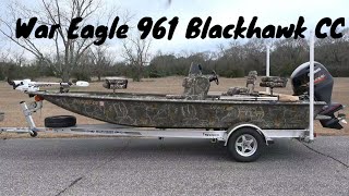 War Eagle Boats ( Blackhawk 961 CC) (New Boat) #santeecooper  #fishing #Yamaha