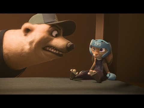 주디 경찰학교 특훈 장면 | 주토피아 (Zootopia, 2016) [4K]