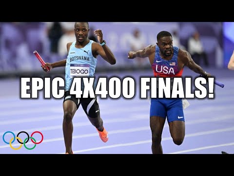 NO FREAKING WAY... || Letsile Tebogo & Rai Benjamin Throw Down Historic Splits In Epic 4x400 Relay