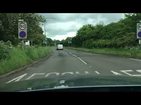 Hanford Roundabout from A34 Stone Road, 3rd Exit to Queensway North, Stoke Driving Test Route Help