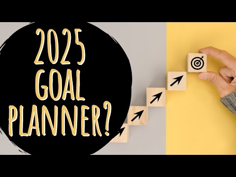 2025 Goal Planner | A DIY Goal System With Freebies