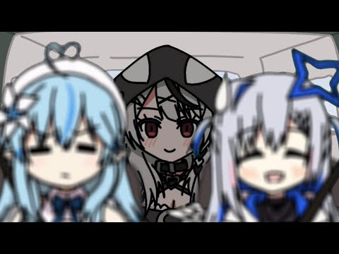 【手描き】かなラミクロRUST⑤【ホロライブ/天音かなた/雪花ラミィ/沙花叉クロヱ】