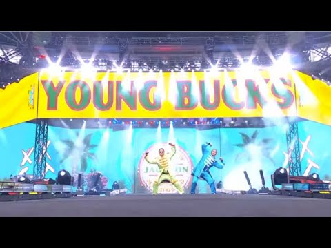 Young Bucks Entrance ALL IN London 2024