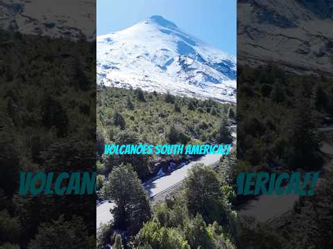 Top 5 Biggest Volcanoes in South America! #volcano #biggest #shorts