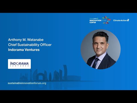 Interview with Anthony M. Watanabe at Indorama Ventures | Sustainable Innovation Forum 2024 | COP29