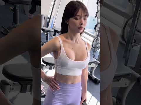 Asian Japanese beautiful girl side vent training#美女のサイドベントトレーニング