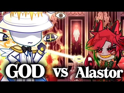 GOD VS ALASTOR FULL MOVIE || Hazbin Hotel Gacha Life Animation