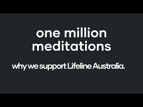 One Million Meditations (omm.), why we support LIFELINE AUSTRALIA