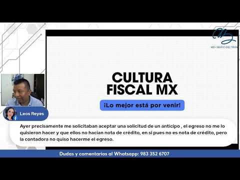 CFDI por anticipos y CFDI Global