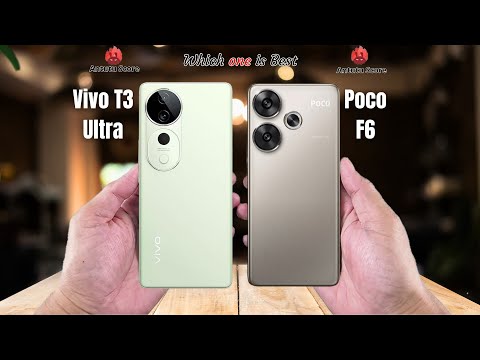 Vivo T3 Ultra vs Poco F6  Full comparison ⚡Which one is Best