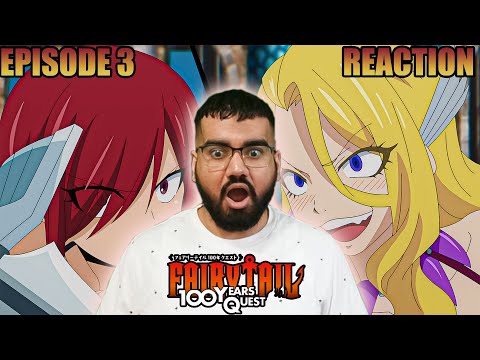 ERZA VS KIRIA!! | Fairy Tail 100 Year Quest Episode 3 Reaction | Blade, Armor, Ash