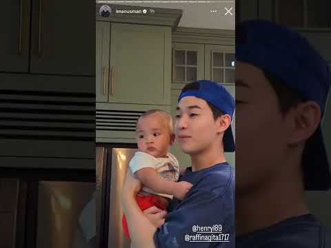 Henry Lau and Baby Rayyanza