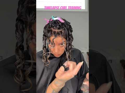 Curl Training + Wetplopping Curls | Viral Defining Brush