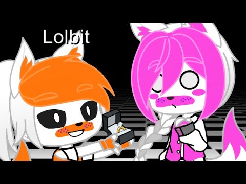 Merry me Rebecca//Funtime foxy x Funtime Freddy//Funtime foxy x lolbit//sister location//fnaf//gc