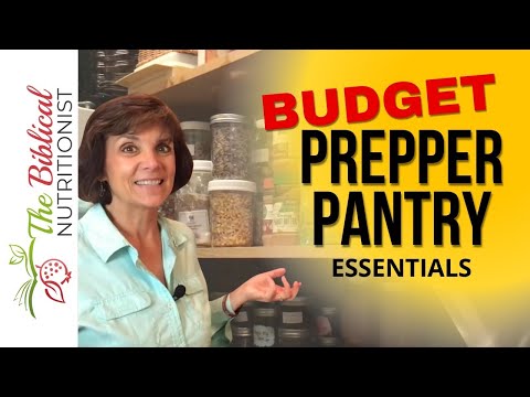 94 Foods I Keep In My Prepper Pantry! | Budget Prepper Pantry Tips 2024