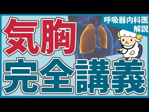 【25分で初心者を卒業】気胸の完全講義【医療従事者むけ】