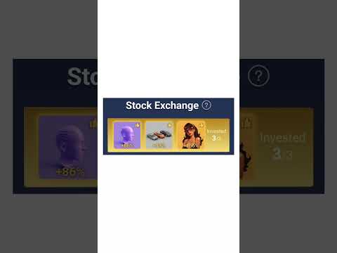 X Empire Investment Stock Exchange Combo 24 September #xempiredailycombo #dailycombo #airdrop