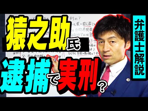 【市川猿之助氏 なぜ殺人罪で逮捕できない？実刑の可能性？】自殺ほう助罪で逮捕と今後の展開について弁護士解説