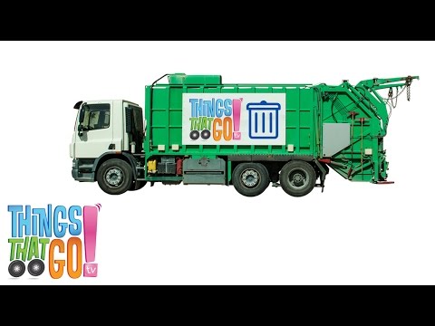 * GARBAGE TRUCK * | Trucks For Kids | Things That Go TV!