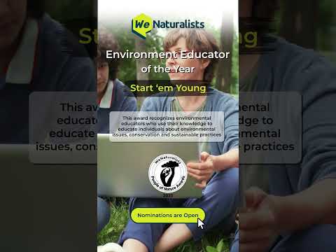 Environment Educator of the Year - WeNaturalists Awards 2023