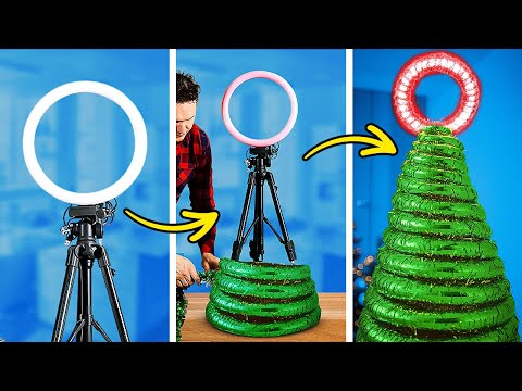 Five Minute Crafts Christmas: Fast way to build a mini Christmas scene