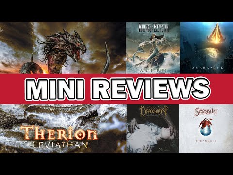 Mini Reviews - THERION LEVIATHAN, RUINS OF ELYSIUM, AMARANTHE, DRACONIAN Y SCARDUST