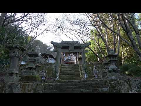 比枝神社　大分県杵築市大田小野