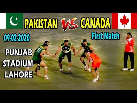 Kabaddi Match Pakistan Vs Canada | 9 Feb 2020