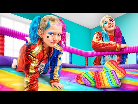 My Sister Is Missing in The Amazing Digital Circus! 😭 Rich VS Broke Parenting hacks and gadgets