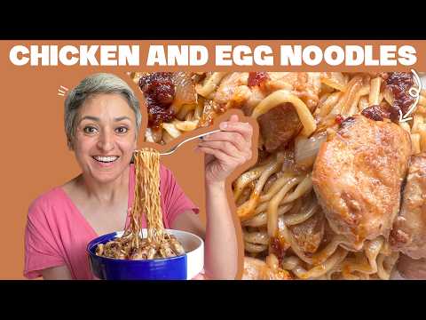 Chicken AND Egg Noodles - a recipe I make every week!