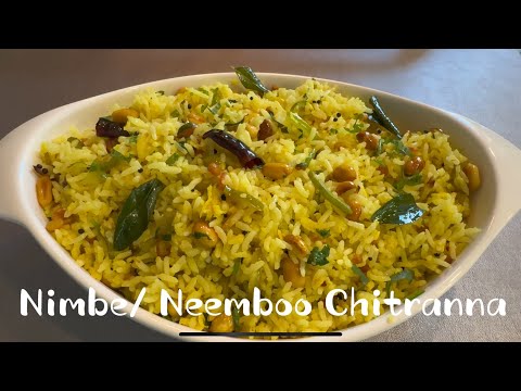 Nimbe/ Neemboo Chitranna Marriage house/ Maduve Mane Recipe Lunch Box Recipe. Try Once you love it🤗