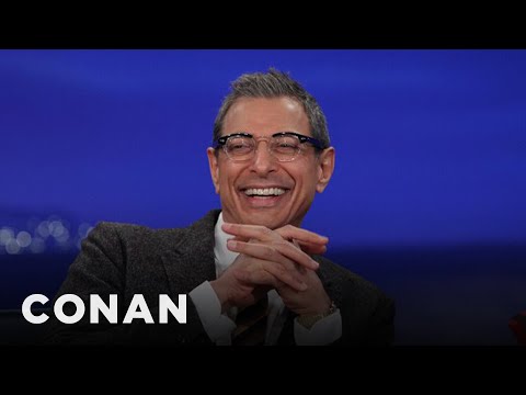 Jeff Goldblum Went Through A Mullet Phase | CONAN on TBS