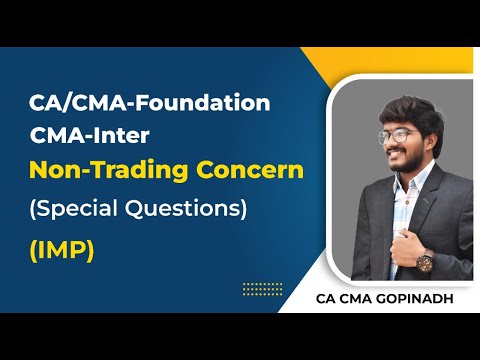 Npo || ACCOUNTS || CA CMA FOUNDATION || CMA INTER || BY CA CMA GOPINADH CHEDE (AIR 23)