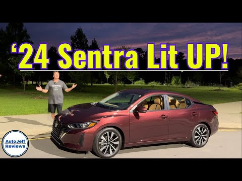 2024 Nissan Sentra at Night - Buttons, Controls, Lights, Secrets, more!