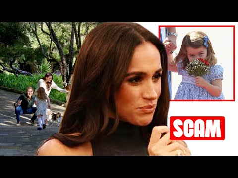 It Was All a SCAM! Meghan PHOTOSHOPPED Princess Charlotte Into Lilibet for Christmas Card