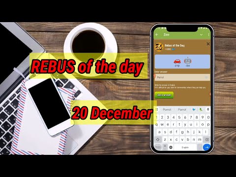 Rebus Of The Day Zoo 20 December | Zoo Rebus Of The Day | Rebus Of The Day Zoo Code