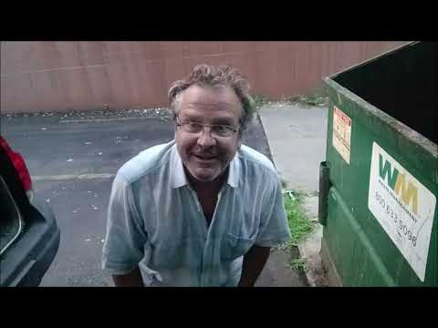 DUMPSTER DIVING FOR FREE FOOD AFTER A MASSIVE THUNDERSTORM