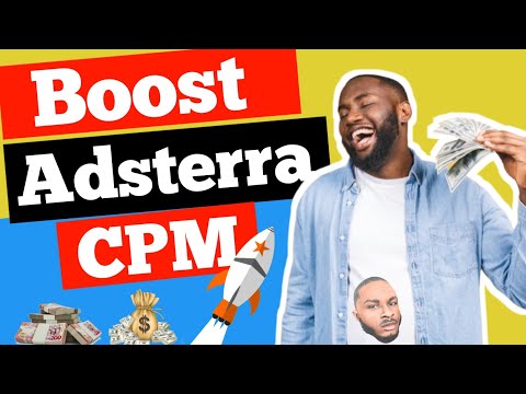 Adsterra High CPM Tricks🤩 Earn $500 Every Month With Adsterra Direct Link