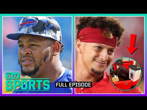 Dion Dawkins Witnesses Plane Crash Near His Buffalo Area Home | TMZ Sports Full Ep - 12/19/24