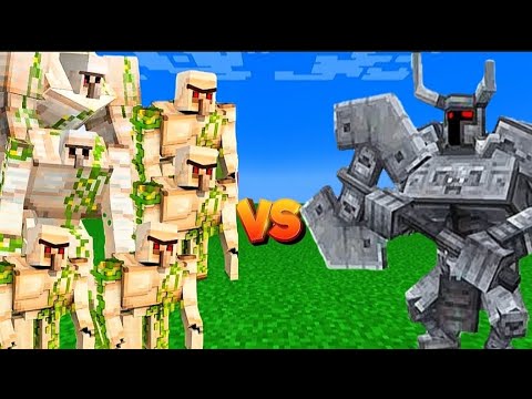 HOW MANY IRON GOLEM ARE NEEDED TO DEFEAT 1x FERROUS?