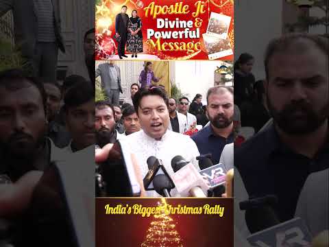 A DIVINE MESSAGE - Apostle ji Divine & Powerful Message | #shobhayatra2024 #wordofgod #gospel | ANM