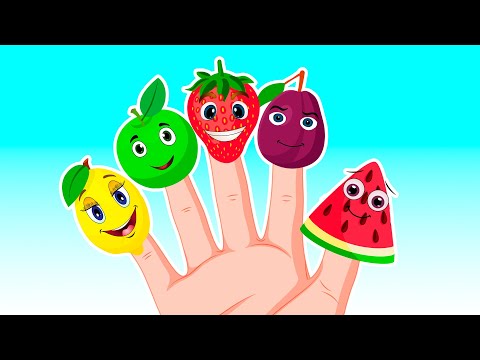 Finger Family Yummy Fruits & More Healthy Meal Kids Songs | Funny Nursery Rhymes