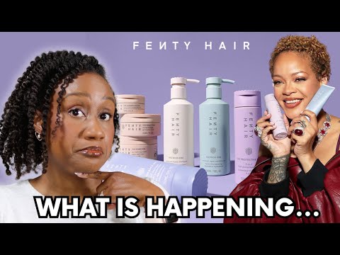 RIHANNA, Girl!!! | FENTY HAIR Review On Type 4 hair- Full Wash Day!