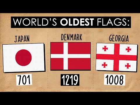 The OLDEST Flags In The World (That Are Still Used Today)