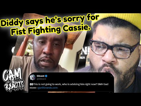 Diddy responds to the backlash after leaked footage of him attacking Cassie back in 2016| CamGReacts