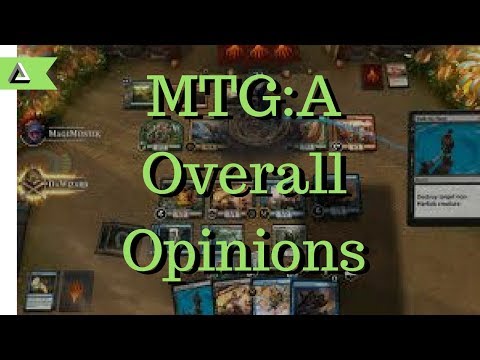 MTG:A Overall opinions after Stress Test (and some pack openings)